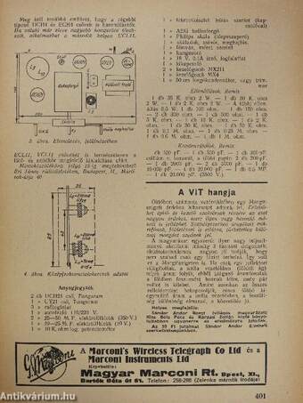 Rádió és filmtechnika 1949. (nem teljes évfolyam)