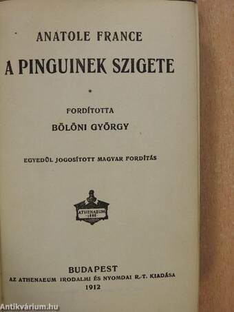 A pinguinek szigete