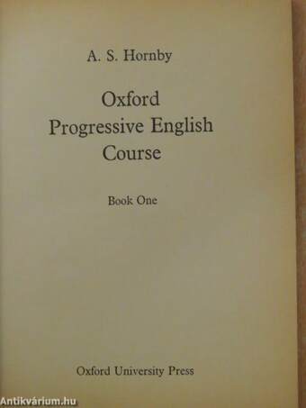 Oxford Progressive English Course Book 1