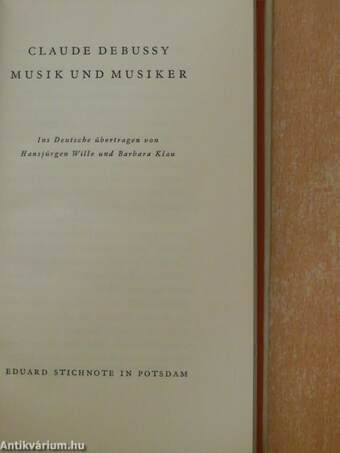 Musik und Musiker