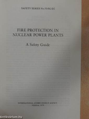 Fire Protection in Nuclear Power Plants