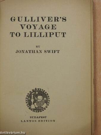 Gulliver's voyage to lilliput