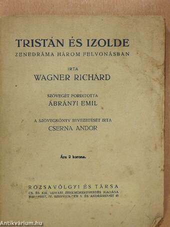 Tristán és Izolde