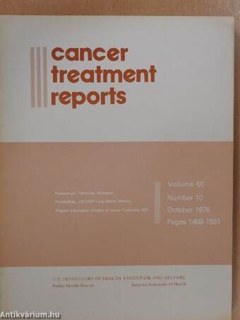 Cancer Treatment Reports October 1976