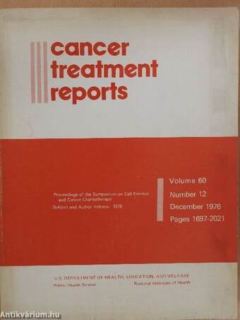 Cancer Treatment Reports December 1976