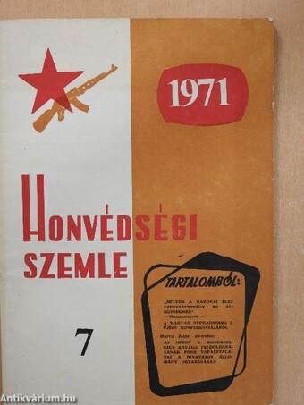 Honvédségi Szemle 1971. július