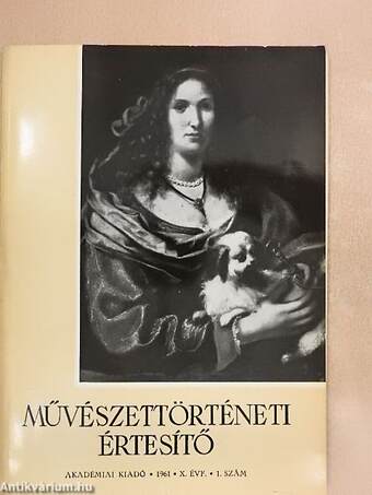 Művészettörténeti Értesítő 1961/1-4.