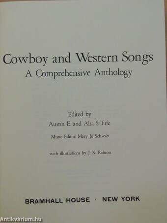 Cowboy and Western Songs