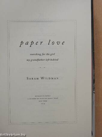 Paper Love