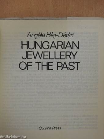 Hungarian Jewellery of the Past