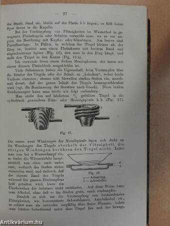 Kurzes Lehrbuch der analytischen Chemie in Zwei Bänden II.