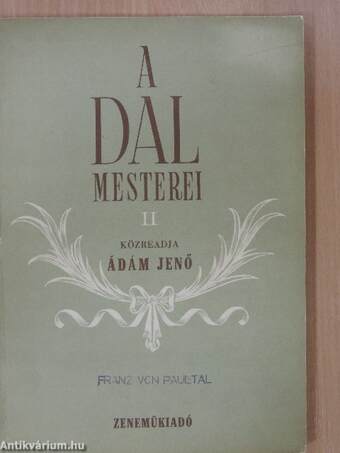 A dal mesterei II.