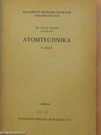 Atomtechnika II.