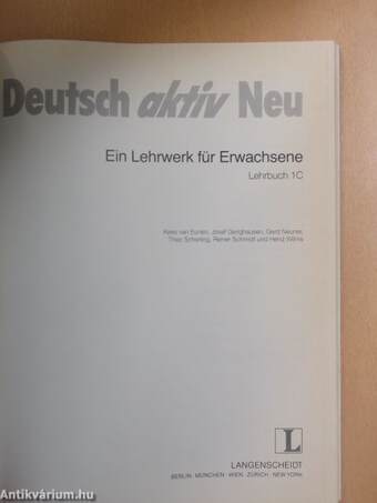 Deutsch aktiv Neu 1C - Lehrbuch