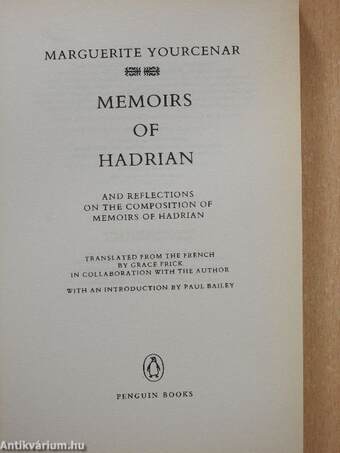 Memoirs of Hadrian