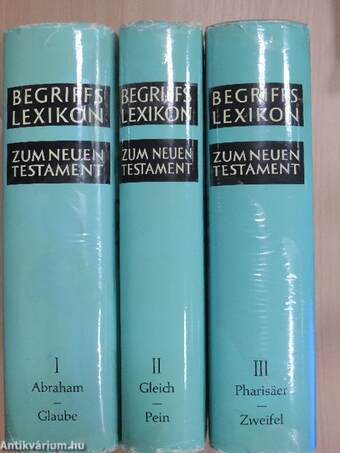 Theologisches Begriffslexikon zum Neuen Testament