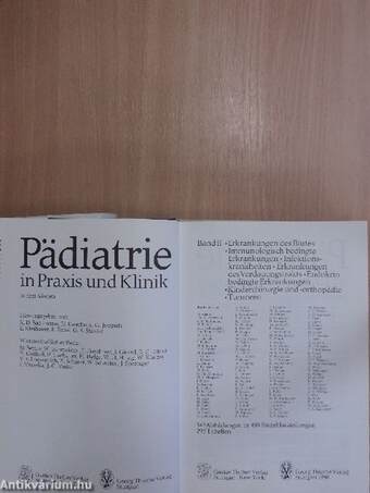 Pädiatrie in Praxis und Klinik II.