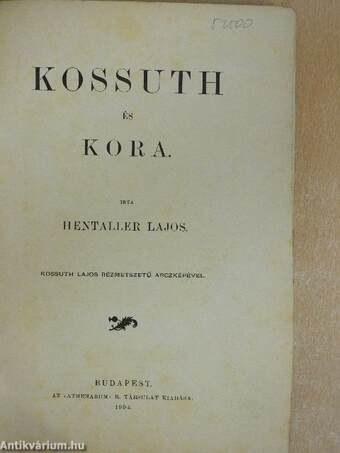 Kossuth és kora