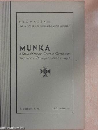 Munka 1942. május