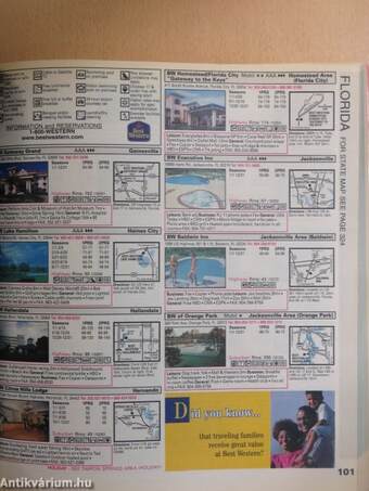 2001 Travelers' Guide & Road Atlas 