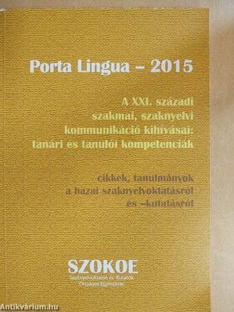 Porta Lingua - 2015