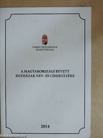 A magyarországi bevett egyházak név- és címjegyzéke