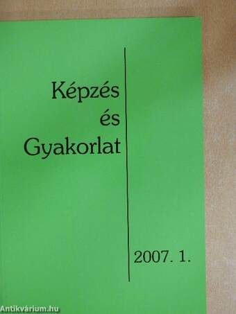 Képzés és Gyakorlat 2007/1.