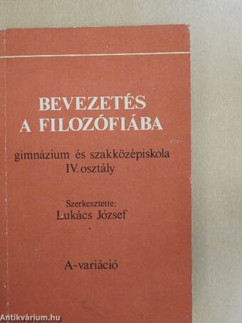 Bevezetés a filozófiába