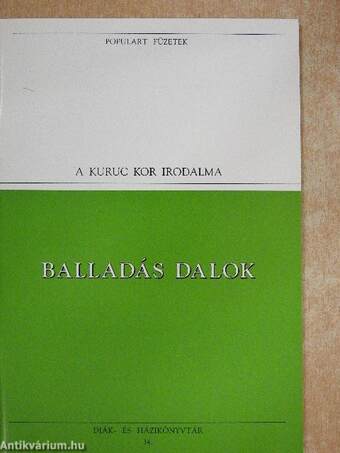 Balladás dalok