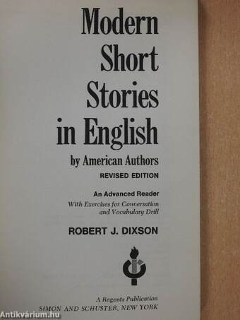 Modern Short Stories in English