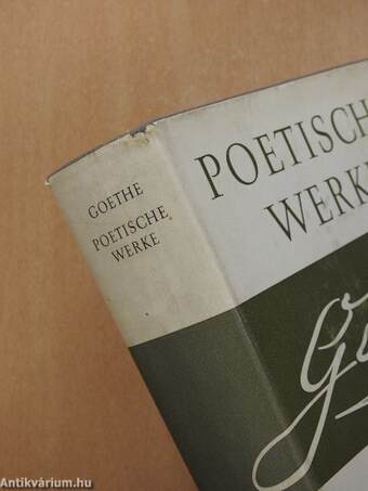 Poetische Werke in drei Bänden I-III.