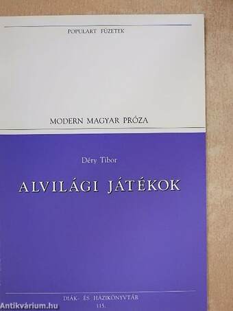 Alvilági játékok