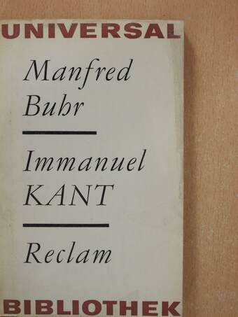 Immanuel Kant (dedikált példány)