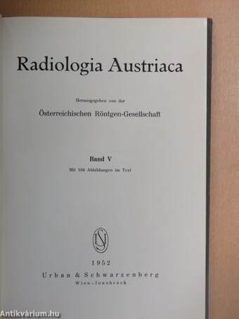 Radiologia Austriaca V.