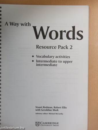 A Way with Words Resource Pack 2