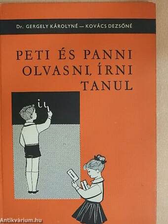 Peti és Panni olvasni, írni tanul