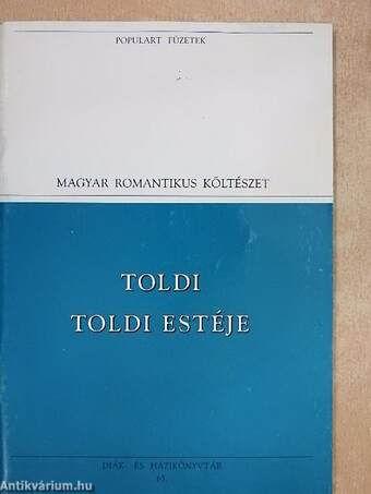 Toldi/Toldi estéje