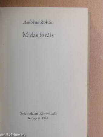 Midas király