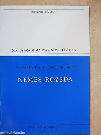 Nemes rozsda