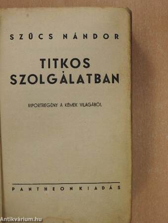 Titkos szolgálatban