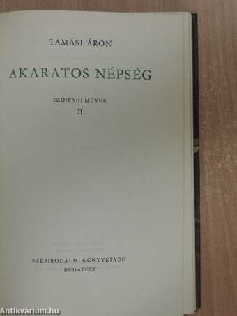 Akaratos népség II. (töredék)