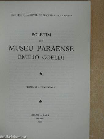 Boletim do Museu Paraense Emilio Goeldi