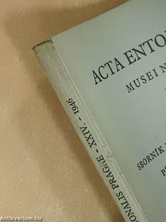 Acta Entomologica Musei Nationalis Pragae 1946. XXIV/308-324