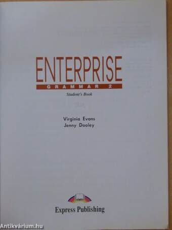 Enterprise 2. - Student's Book Grammar