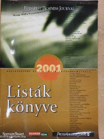 Listák könyve 2001.