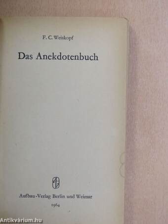 Das Anekdotenbuch