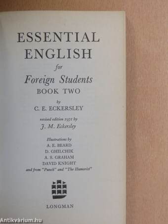 Essential English for Foreign Students Book 2.