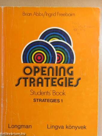 Opening Strategies - Students' Book