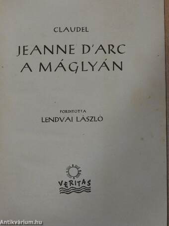 Jeanne D'Arc a máglyán