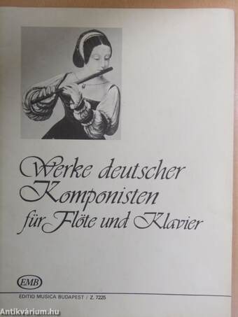 Német szerzők művei fuvolára és zongorára